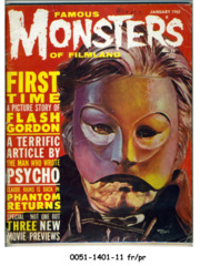 Famous Monsters of Filmland #010 © January 1961 Central/Warren Publishing